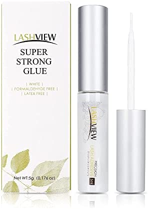 LASHVIEW 속눈썹 접착제 풀/모범/직경 해초 아이래시 glue 슈퍼 피트 유백색 타입 5g