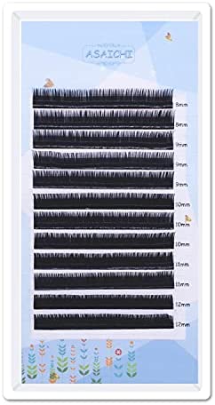 속눈썹 엑스테 소나무에쿠 12열 C카루 굵음0.07mm 가볍잡을 수 없부드럽 블랙 11mm