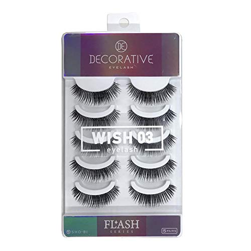 DECORATIVE EYES 테코러티브 장식이 많은 아이즈 eyes EYELASH 아이래시 속눈썹 상속눈썹용 FLASH시리즈 WISH 위시03 SE49060