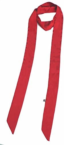 Women Skinny Scarf Satin Long Slim Ribbon Thin Fashion Ladies Scarves