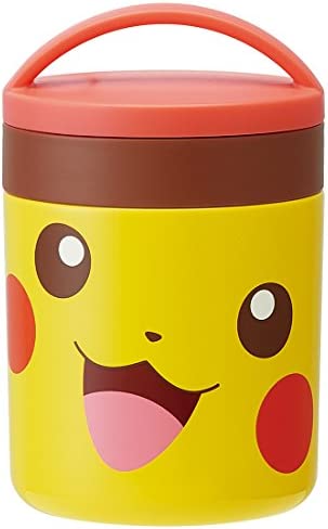 스케이터 보냉 보온 스프 밥통 300ml 피카츄 페이스 포켓 몬스터 LJFC3