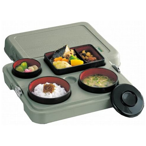 상인마호빈 ZOJIRUSHI # 무렵 편배식보온 용기 전자레인지 대응 아사미 드 re DA-SN10