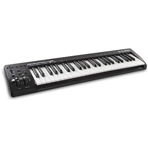 M-Audio Keystation 88 MK3 u2013 88 Key Semi Weighted MIDI Keyboard Controller for Complete Command of Virtual Synthesizers and DAW parameters