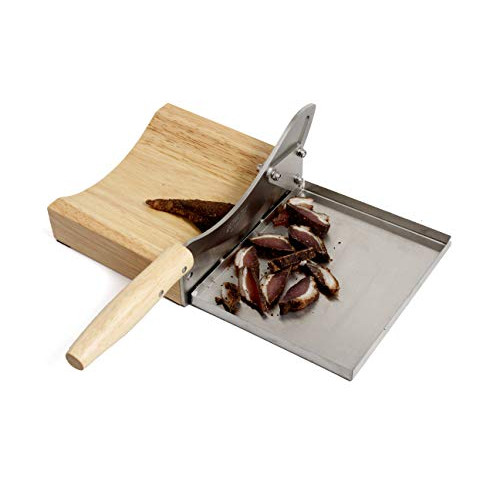 Ultra Tec Biltong-Pro radiused Cutter 마그네틱 스테인레스 스틸 Tray
