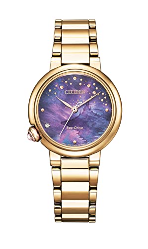 [Citizen] 손목시계 「CITIZEN Disney Collection(시티즌 디즈니 콜렉션)」 CITIZEN L 세계 한정500개 에코・드라이브 EM0913-57W 레이디스 골드