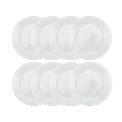 Corelle Livingware Winter Frost White 10.25 Dinner Plate (Set of 8)