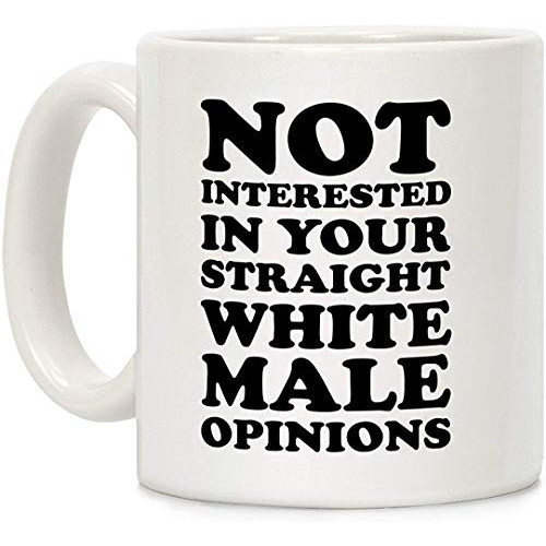 Shimaier Not Interested Your Straight 화이트 Male Opinions 350ML 세라믹 커피 머그