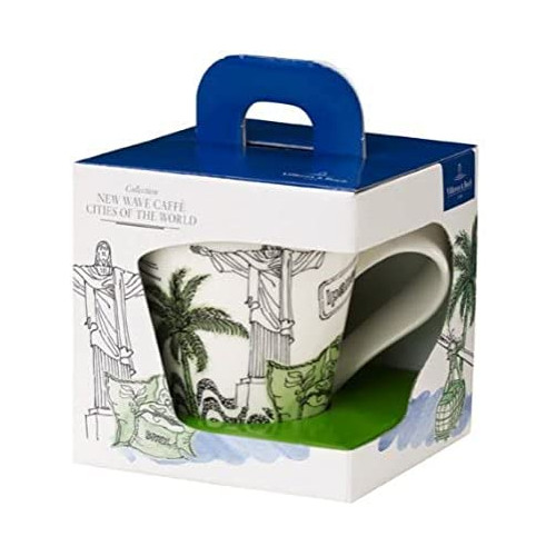 Villeroy & Boch 커피 머그 기프트 박스 화이트/그린