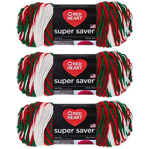 Bulk Buy Red Heart Super Saver Yarn Mistletoe E300-979