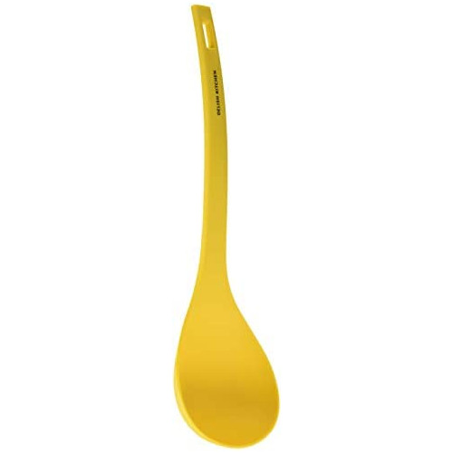 DELISH KITCHEN 펄 금속 올 나일론 요리 스푼 31.5cm