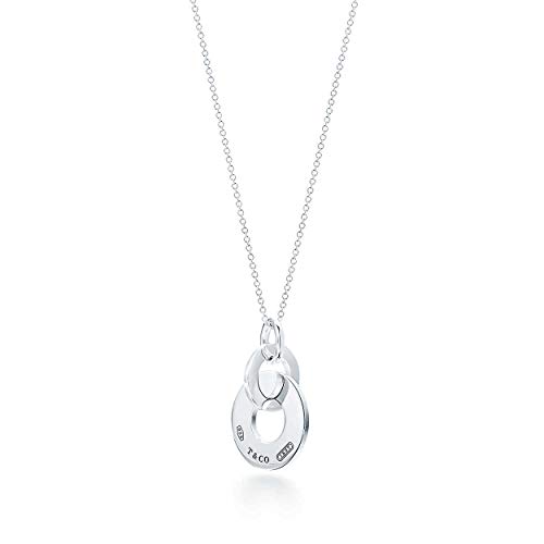 TIFFANY&Co[티파니] 1837 더블 인터 로킹vvv 드롭 펜던트 [tp1141] 병행수입품 [병행수입품]