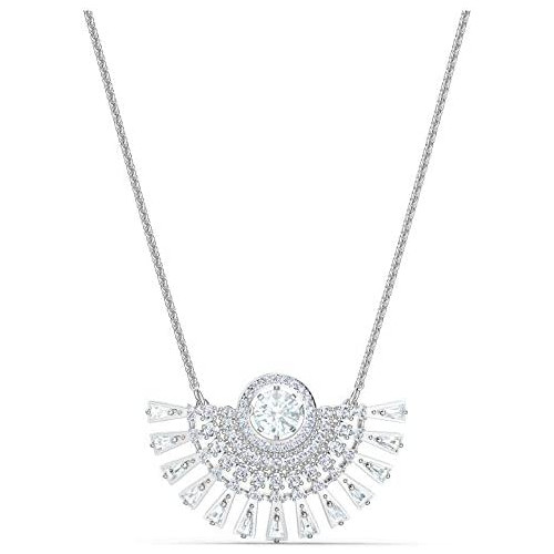 SWAROVSKI 스파크 링 댄스 다이얼 업 넥크리스 One Size 실버