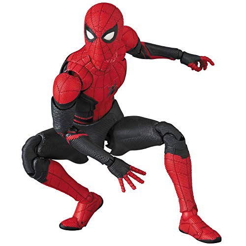MAFEX muff구스 No.113 SPIDER-MAN Upgraded Suit Far from Home 전높음 약150mm 도장필 액션 피규어
