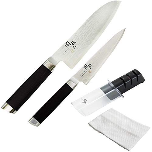 세트패인관손6 다마스커스 산도쿠식도 + 페티나이프 샤프너 행주 AE-5200,AE-5202,AP-0308