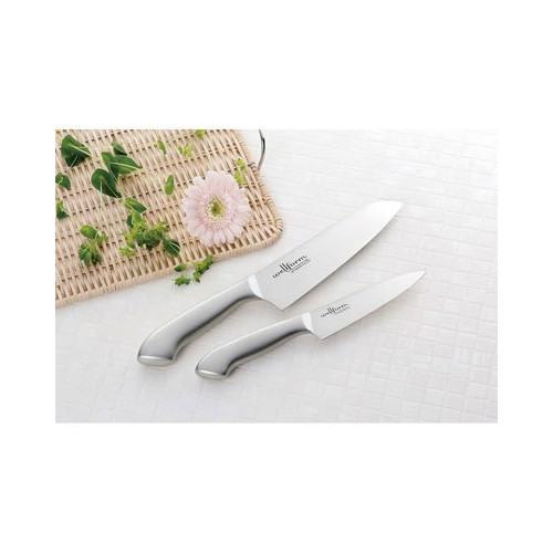 Shimomura Kogyo OWH-2B All 스테인레스 스틸 Well Home Knife 2 Piece B