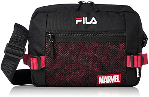 Fila FMC3008 Shoulder Bag, Square Shape, Crossbody Bag, For Disaster Prevention, Side Bag, Sports, Street, Mini Pack