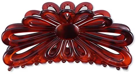 Triface Hair Clip, Large Buns Clip, Length 5.7 inches (14.5 cm), Hair Clip, Large and Firm, XXL Size, Extra Large Stays