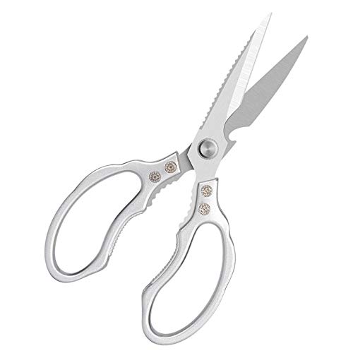 키친 가위 다기능 프로패셔널 스테인레스 가위 병따개 닭고기 야채어 게 인잡기 만능 요리 가위 알루미늄 합금제