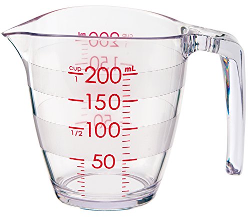 마나 MARNA 눈금이 보기 편리한 계량 컵 200ml