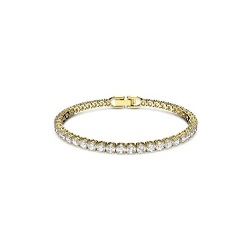 Swarovski 스와로브스키 Tennis Deluxe 크리스탈 팔찌 [정규 수입품]