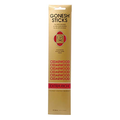 GONESH 가넷슈 향기 향료 스틱 시더우드 cedarwood 20개입