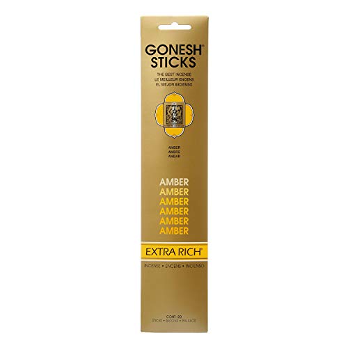GONESH 가넷슈 향기 향료 스틱 엠버 20개입 65mmx7mmx310mm