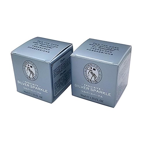 액에 담그는 것 뿐 만,만큼 빛이 되살아난 실버 제품 전용 클리너 스파크루 50ml TOWN TALK실속있는 2개세트/아이타 화학공업 F-1863-02