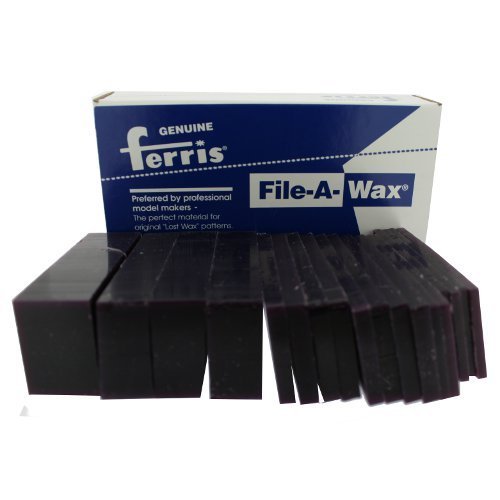 FERRIS Carving Slice Wax 1 lb Box Purple