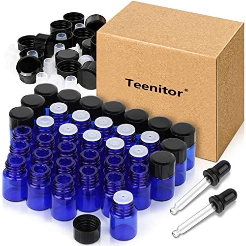 화장품 공병 Teenitor 차광병 2ml 36개 세트 소분 보존용기