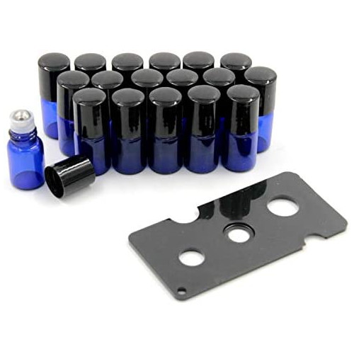아로마 오일 용기 XPdesign 롤온 보틀 유리 차광병 5ml 18개