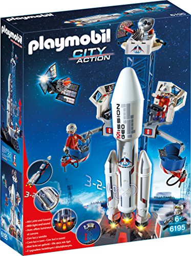 플레이모빌 6195 Space Rocket Base Station