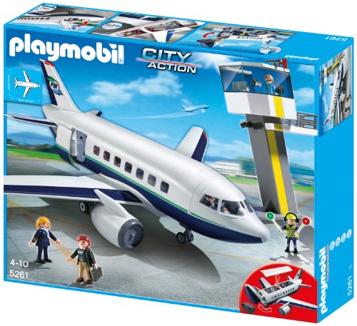 플레이모빌 5261 시티 Action Cargo Passenger Jet