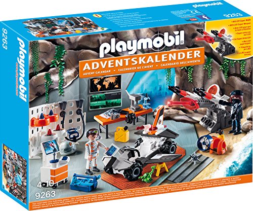 플레이모빌 9263 Advent Calendar Spy Team Workshop