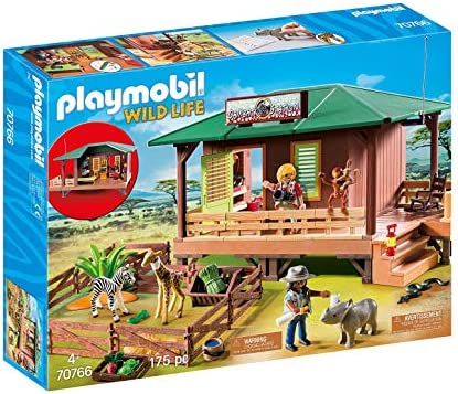 플레이모빌 Wild Life 70766 Ranger Station Animal Rearing