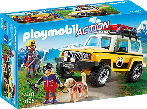 플레이모빌 9128 u2013 Mountain Rescue Emergency Vehicle