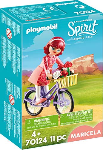 플레이모빌 Spirit 70124 Riding Free Maricela Bicycle Multi-Coloured