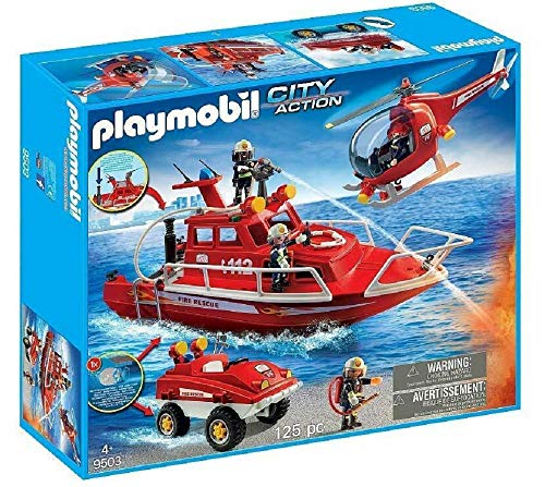 플레이모빌 시티 Action 9503 Fire Brigade Insert