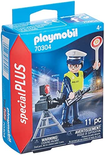 플레이모빌 Special Plus 70304 Policeman Radar Trap