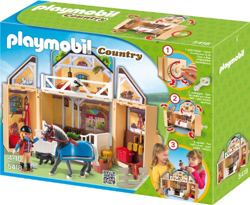 플레이모빌 5418 Country My Secret Pony Farm Play Box