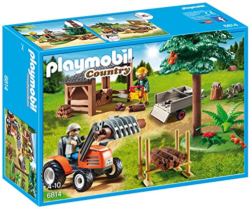 플레이모빌 6814 Country Lumber Yard Tractor