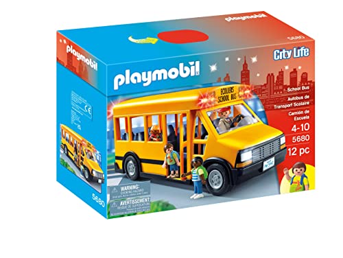 플레이모빌 School Bus Vehicle Play Set