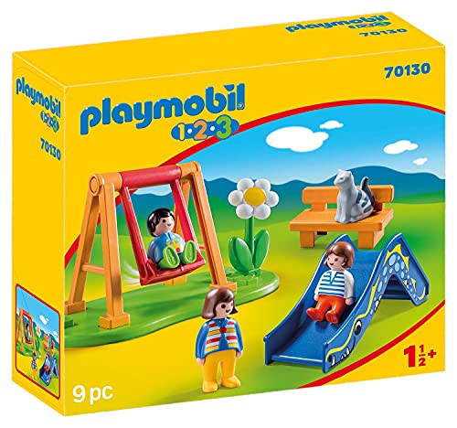 플레이모빌 70130 1.2.3 어린이 s Playground 18 Months Colourful One Size