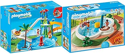 플레이모빌 6669 Water park giant slides