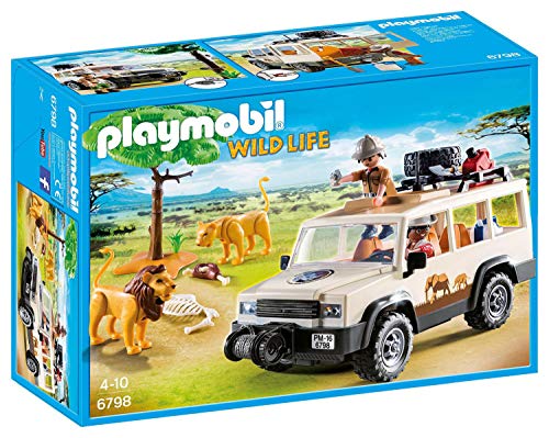 플레이모빌 Wild Life 6798 Safari Off-Road Vehicle Winch