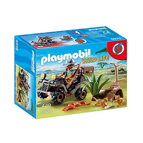플레이모빌 Wild Life 6939 Wilderer mit Quad Ab 4 Jahren