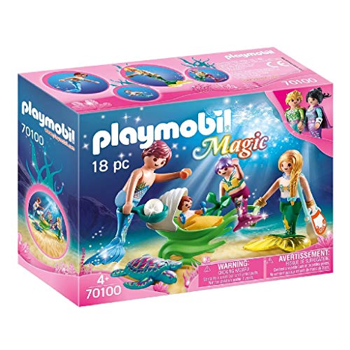 플레이모빌 70100 Magic Family Shell Pram Multi-Coloured