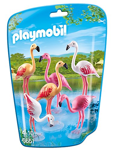 플레이모빌 6651 시티 Life Zoo Flock Flamingos