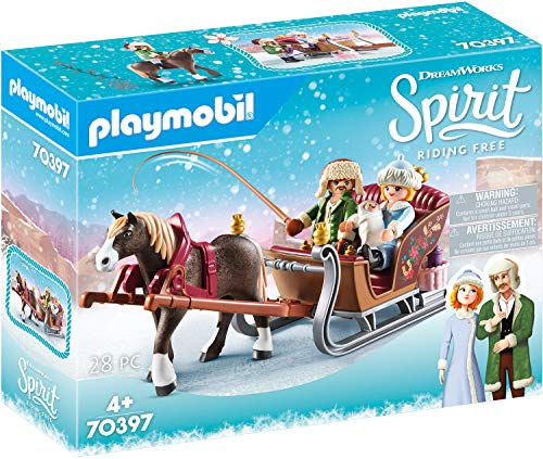 플레이모빌 DreamWorks Spirit 70397 Winter Sledge Ride
