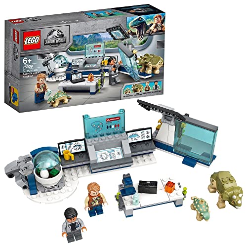 레고 75939 Jurassic World Dr Wu’s Lab: Baby Dinosaurs Breakout