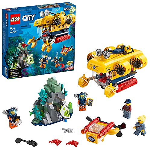 레고 시티 Ocean Exploration Submarine 딥 Sea Set- 60264 - Diving Adventure 토이 Children